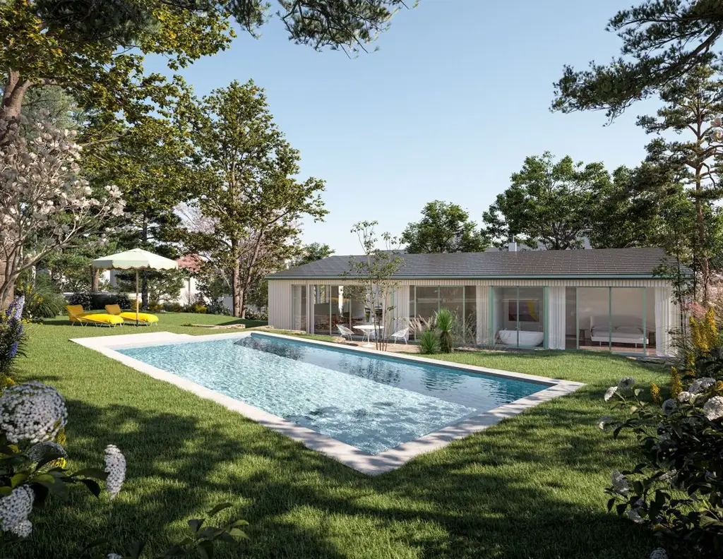 Rarität: Roland Rainer Bungalow am Fuße des Roten Berges