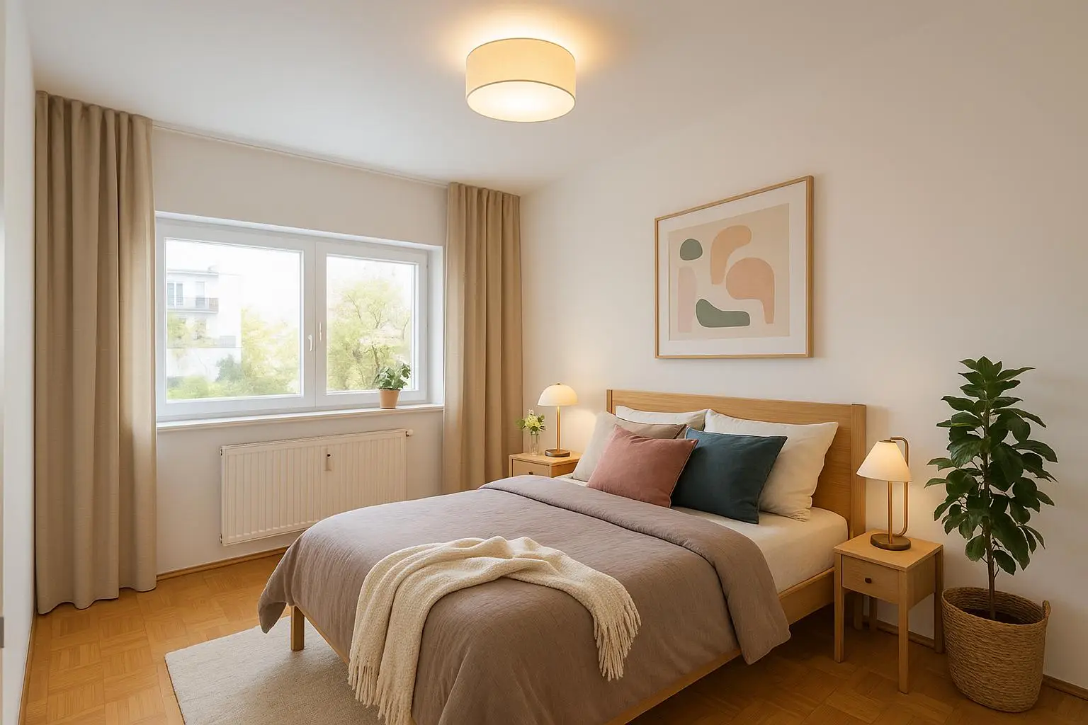 Helle 2-Zimmer-Wohnung mit Balkon in beliebter Wohnanlage – ruhig, grün, wunderbar!