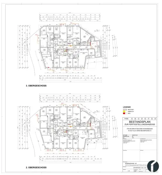 Zentrale 3-Zimmer-Wohnung mit Balkon in Tulln