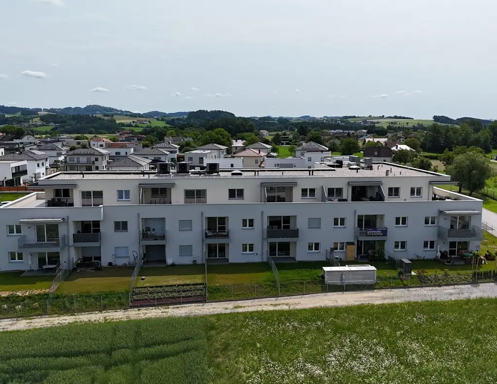 Großzügige 3 Zimmer Terrassenwohnung Top 2.6 in Hagenberg | Erstbezug | Fernblick