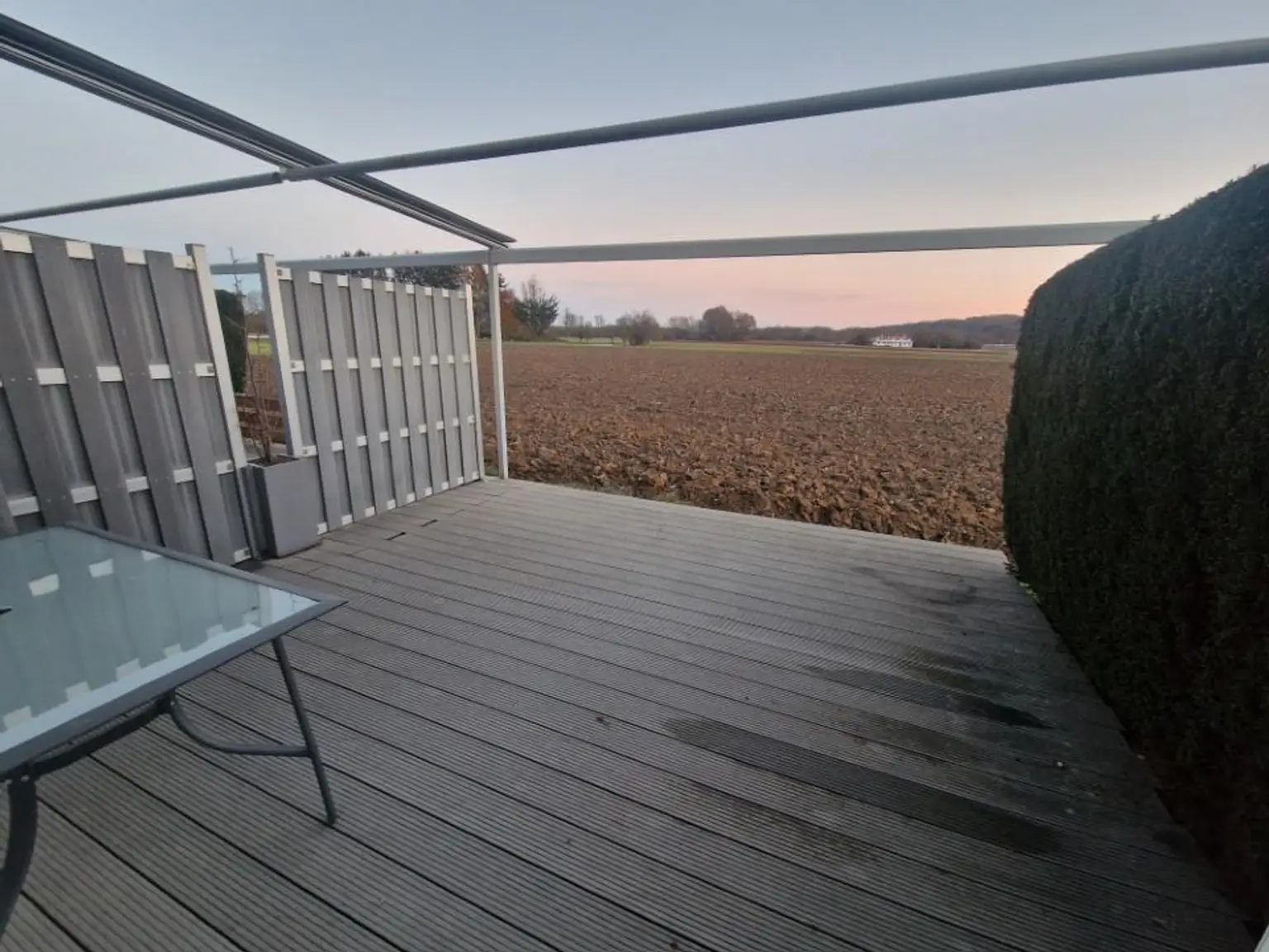 Aussicht von der Terrasse