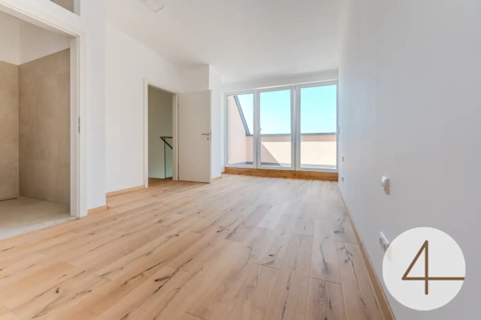 Moderne Neubau-Etagenwohnung mit Dachterrasse – befristet vermietet bis 31.01.2030