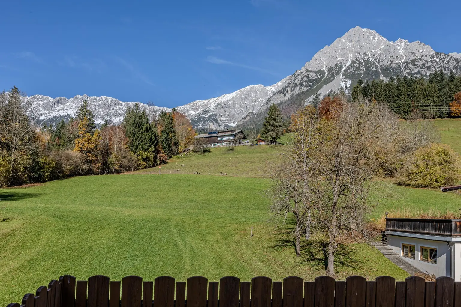 Blick auf den Wilden Kaiser