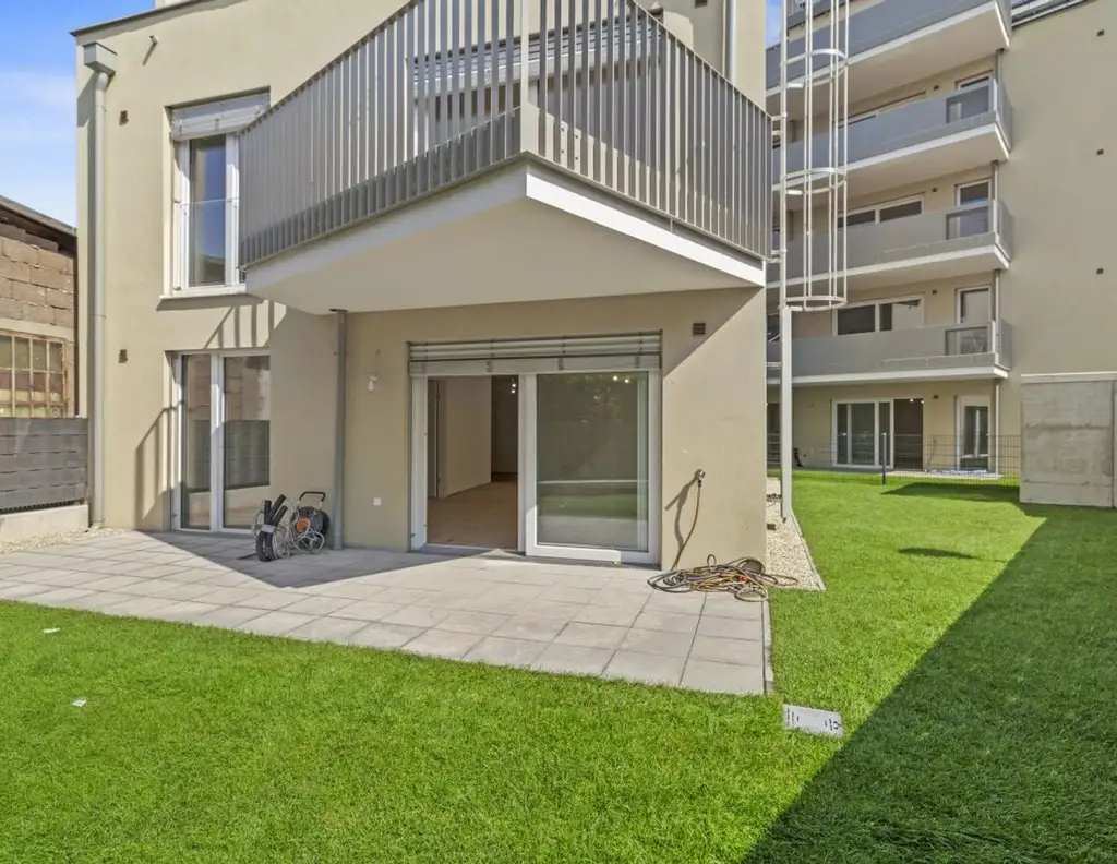 ++ NEU ++ GRÜNES WOHNGLÜCK - 3-Zimmer-Gartenwohnung im PROJEKT KARL74