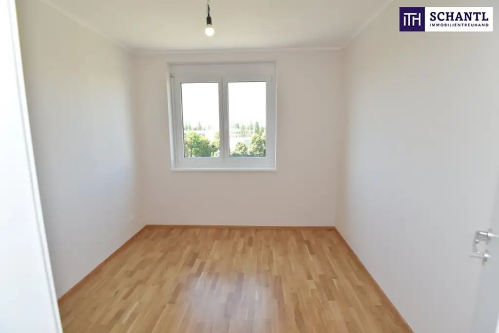 "DER MARKHOF" - Perfekt geplante Familienwohnung mit vier Zimmer und herrlicher Süd-Loggia!