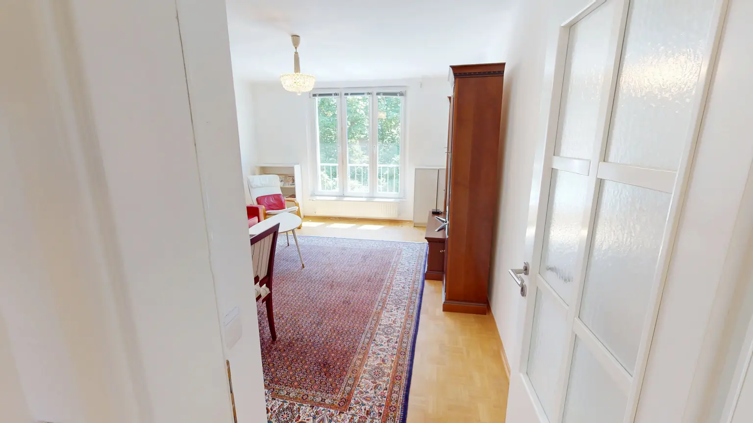 Ruhige 3-Zimmer-Wohnung mit Blick ins Grüne