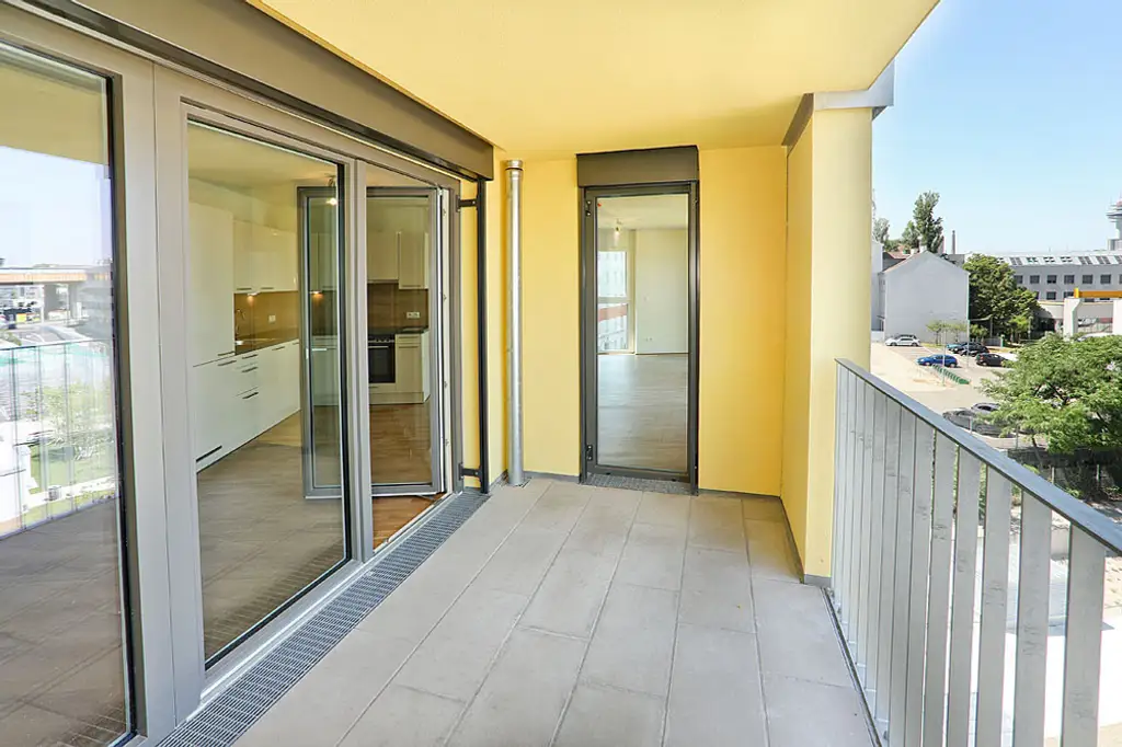 Großzügige 2-Zimmer-Wohnung mit durchdachtem Schnitt und einladender Loggia | NÄHE U3
