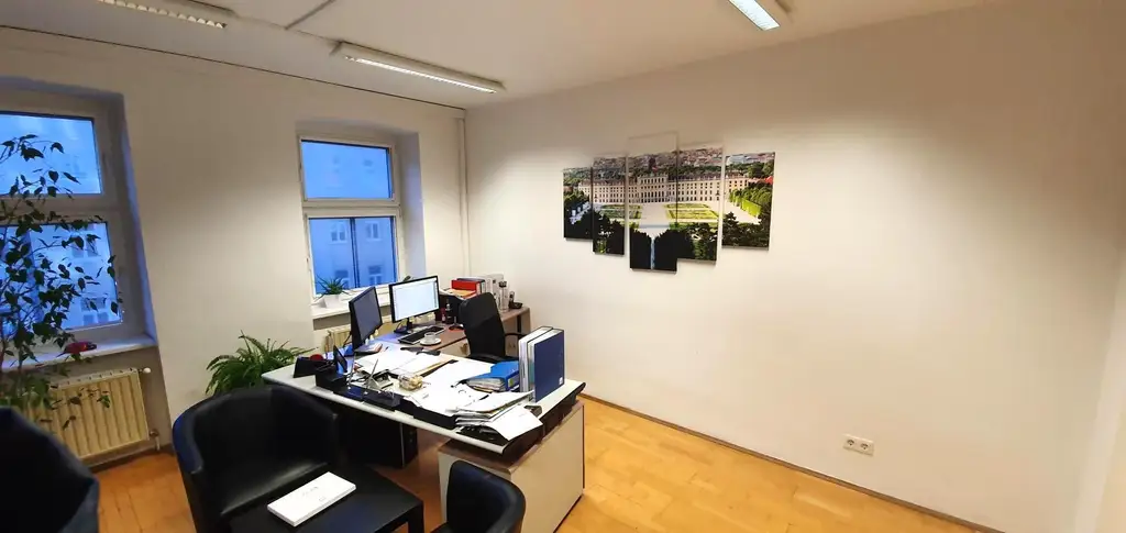 U1 Fussgängerzone - Büro / Bürowohnungkombi