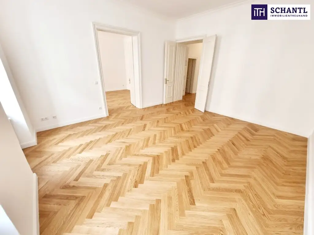 Stuck an der Decke. Gänsehaut im Herzen! 3 Zimmer und separate Küche in Bestlage in 1050 Wien! HIP und TRENDY die Gegend - Magisch schön das Altbauhaus - Ein MUST HAVE die Wohnung! TOP Infrastruktur + Beste öffentliche…