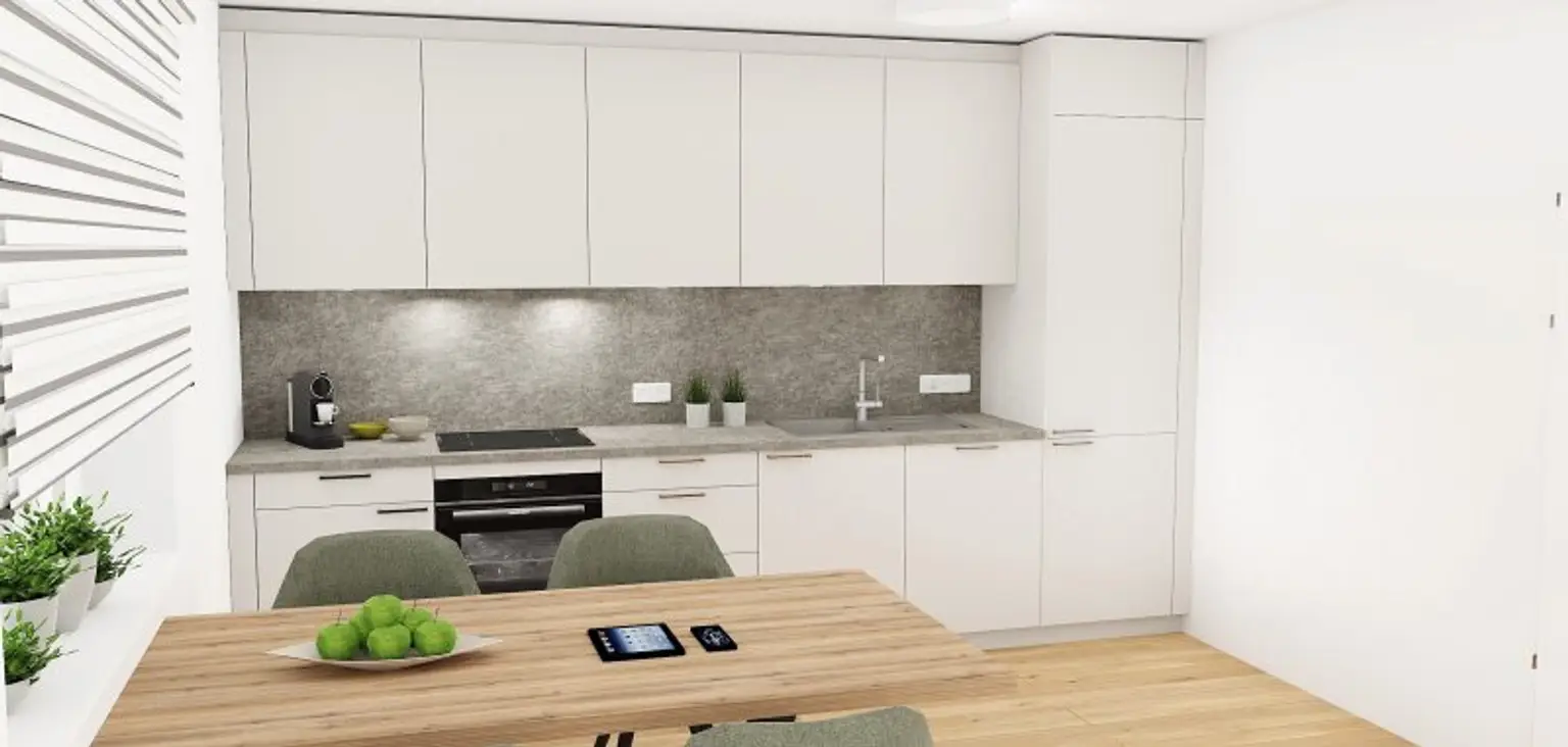 Ansicht Einbauküche