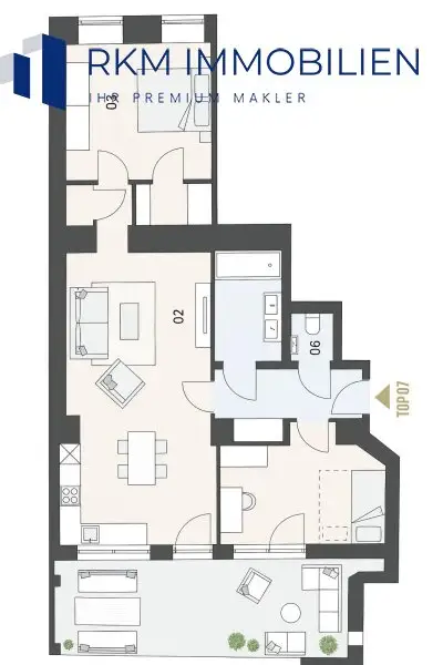 Moderne 3-Zimmer-Wohnung mit Terrasse in 1030 Wien – Ihr neues Zuhause wartet!