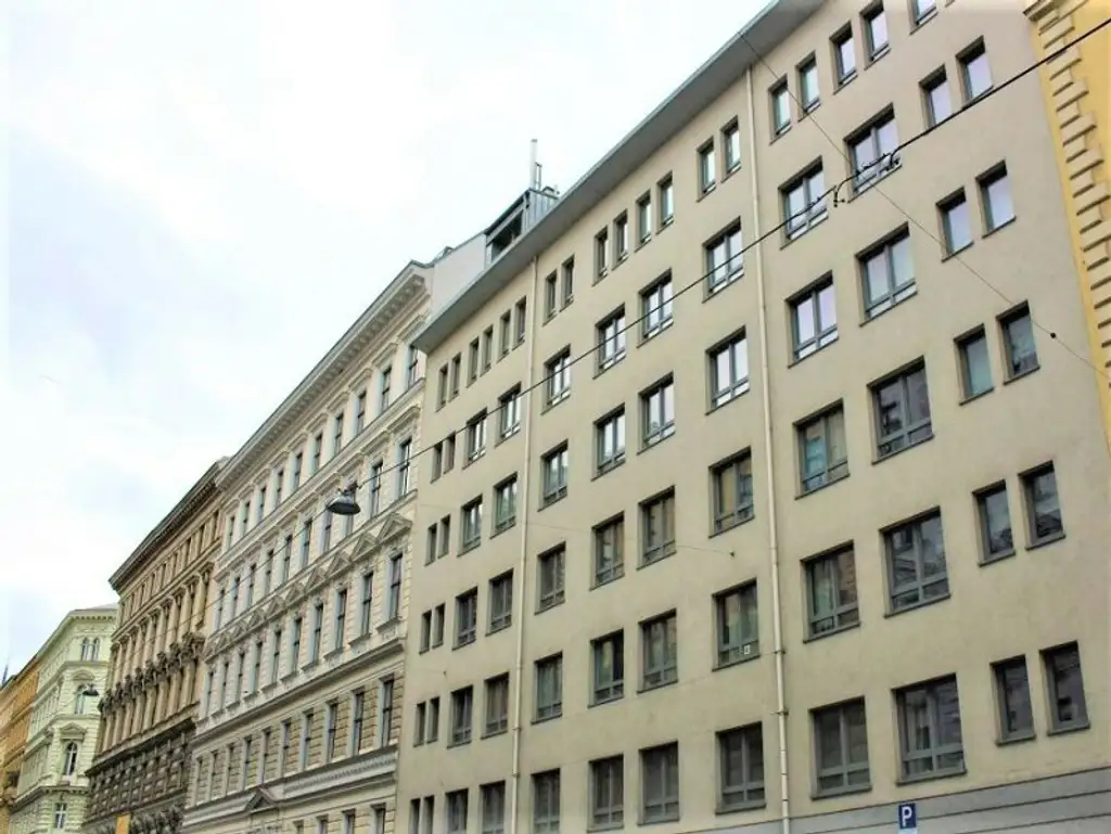 HÖRLGASSE BEIM SCHLICKPLATZ, gepflegte 45 m2 Neubau, 2 Zimmer, Komplettküche, Duschbad, Parketten, 2. Liftstock