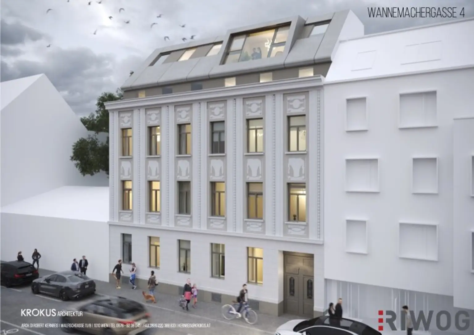 Fast bestandsfrei – attraktives Gründerzeithaus mit aufrechter Baubewilligung für DG-Ausbau und Hof-Zubau