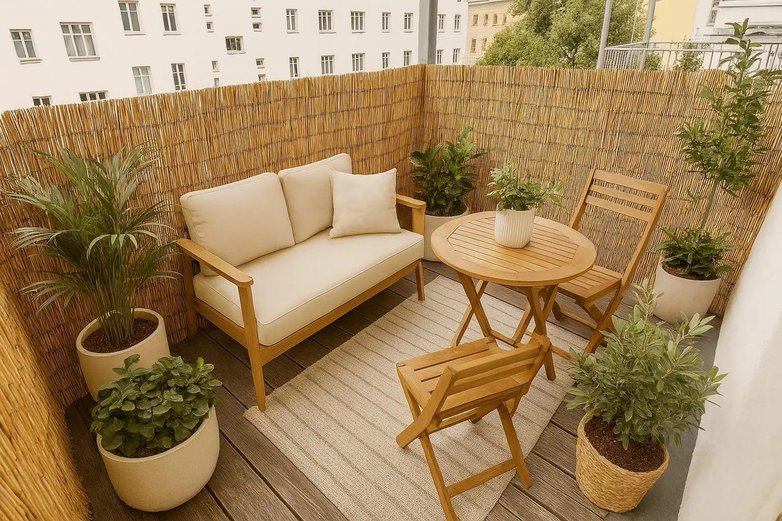 Top-sanierte, ruhige Altbauwohnung mit 4,5m² Balkon