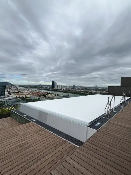 Grünblick über den Prater! Hypermoderes 2 Zimmer Terrassen-Appartment mit traumhafter Aussicht!