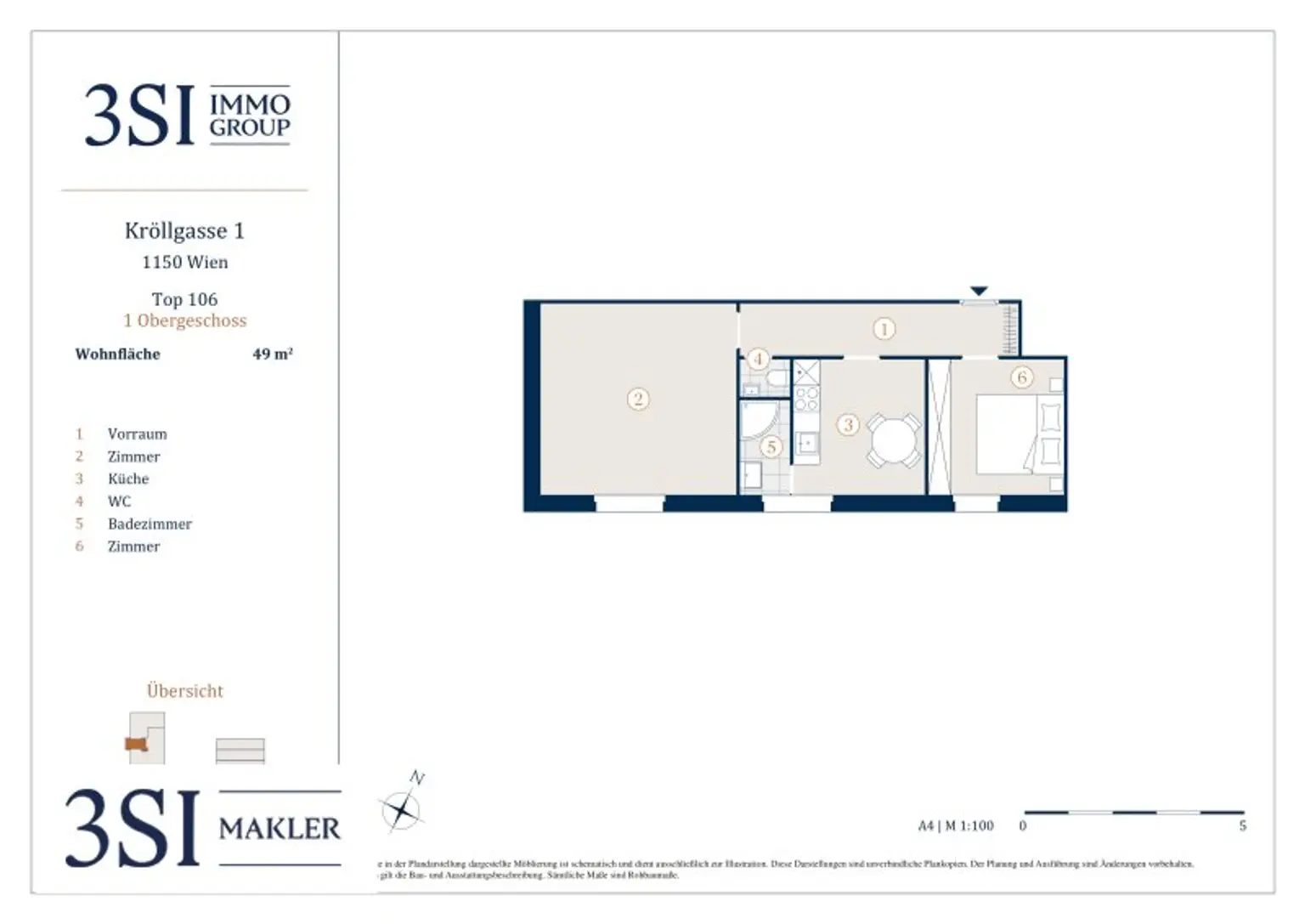 Charmante 2-Zimmer-Wohnung im Herzen des 15. Bezirks