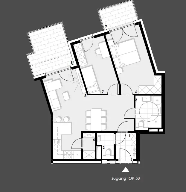 TERRASSENTRAUM: 3-ZIMMER BEIM WIENER PRATER