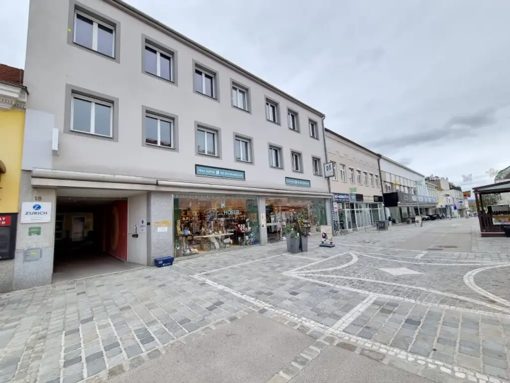 Charmante 2-Zimmer-Mietwohnung im Herzen von Hollabrunn - Fußgängerzone