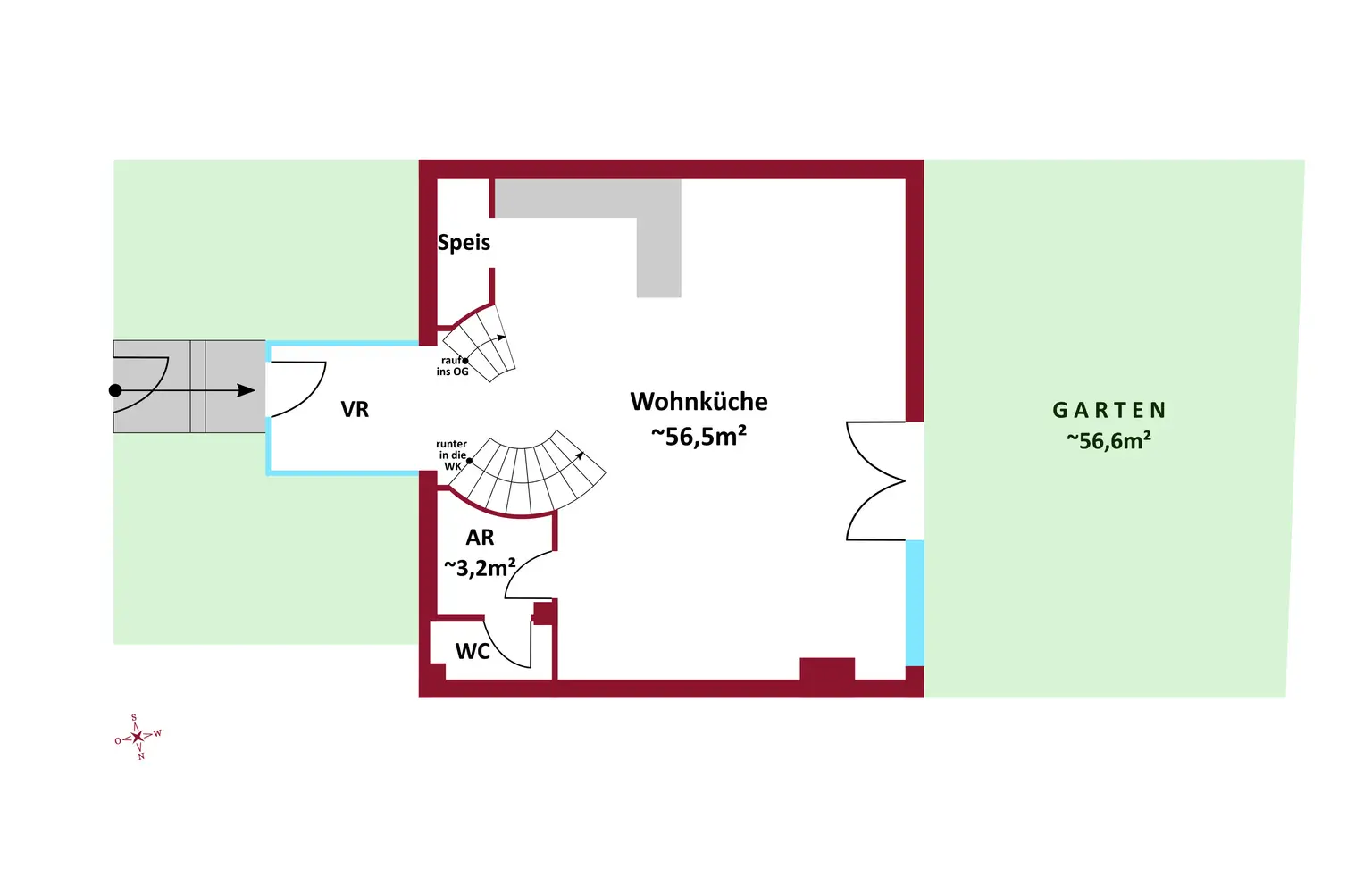 ADVENTS DEAL - Maisonette Wohnung mit ca. 122m² und ca. 99m² Außenfläche OHNE MAKLERPROVISION!