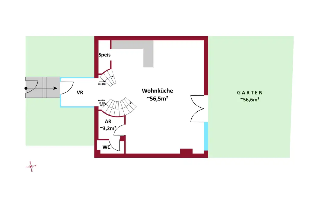 ADVENTS DEAL - Maisonette Wohnung mit ca. 122m² und ca. 99m² Außenfläche OHNE MAKLERPROVISION!