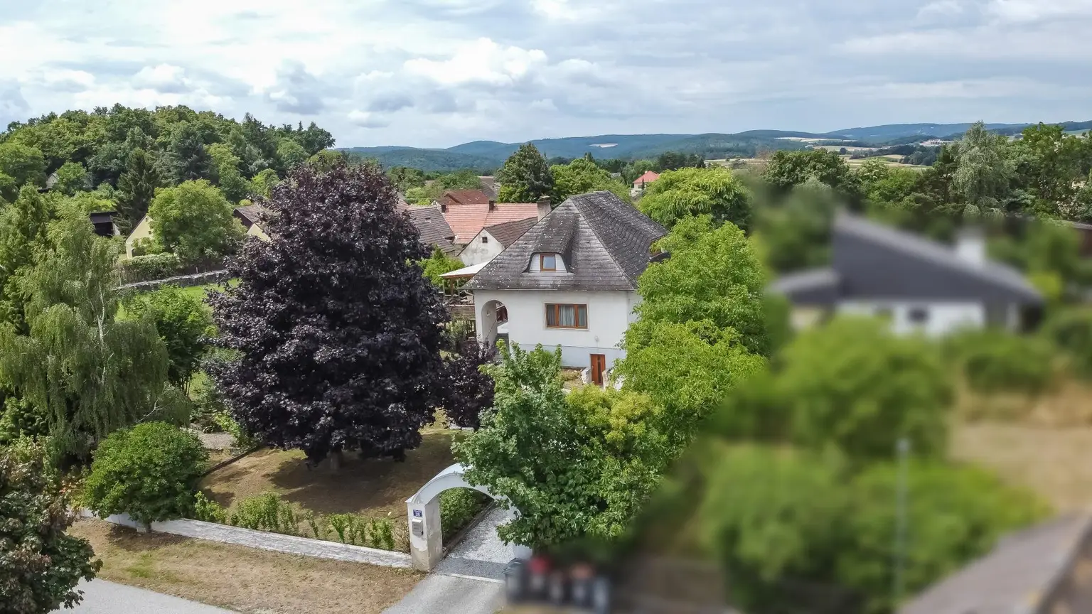 Drohenaufnahme