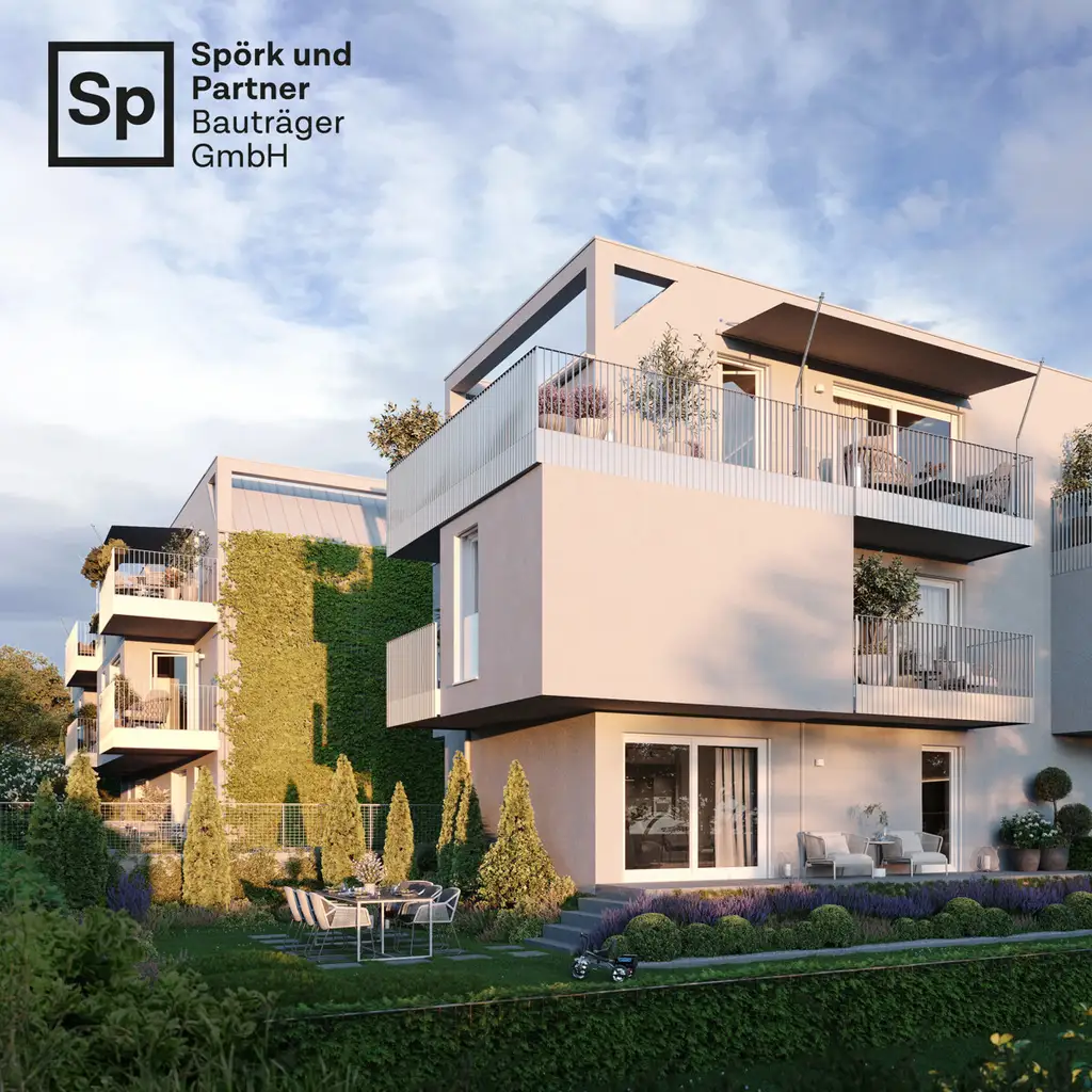 BESTLAGE ALTE DONAU
GARTENWOHNUNG
5 MINUTEN ZUR ALTEN DONAU