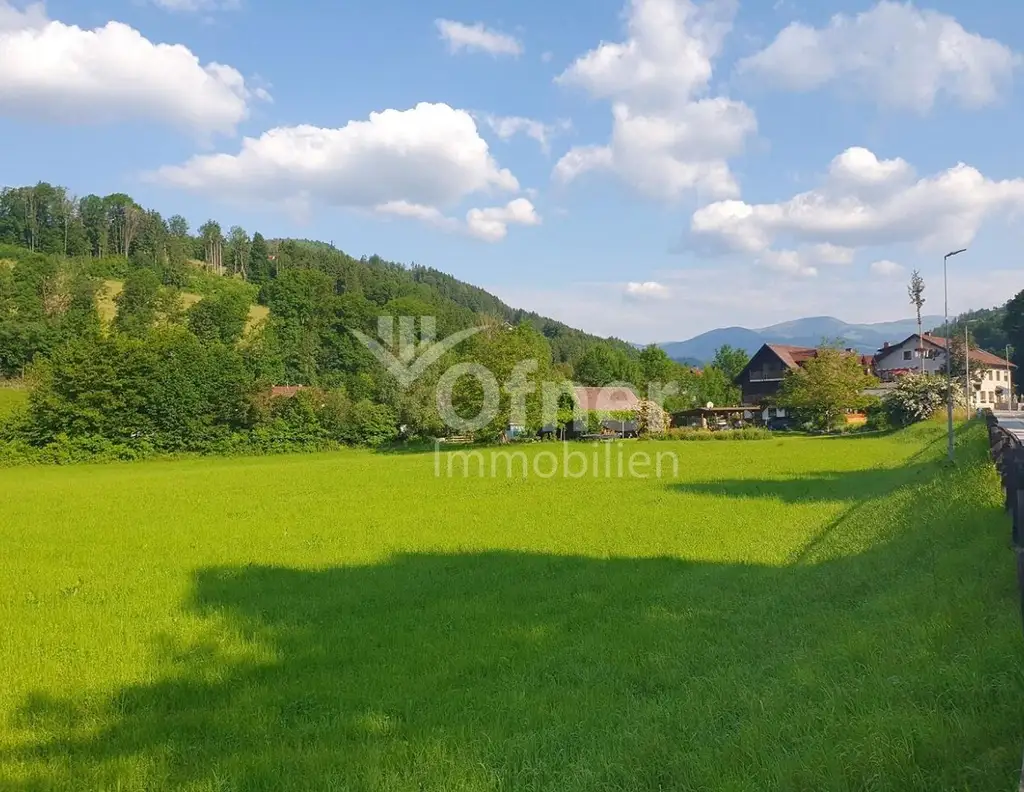 Großes, ebenes Grundstück in Bärnbach mit Potenzial