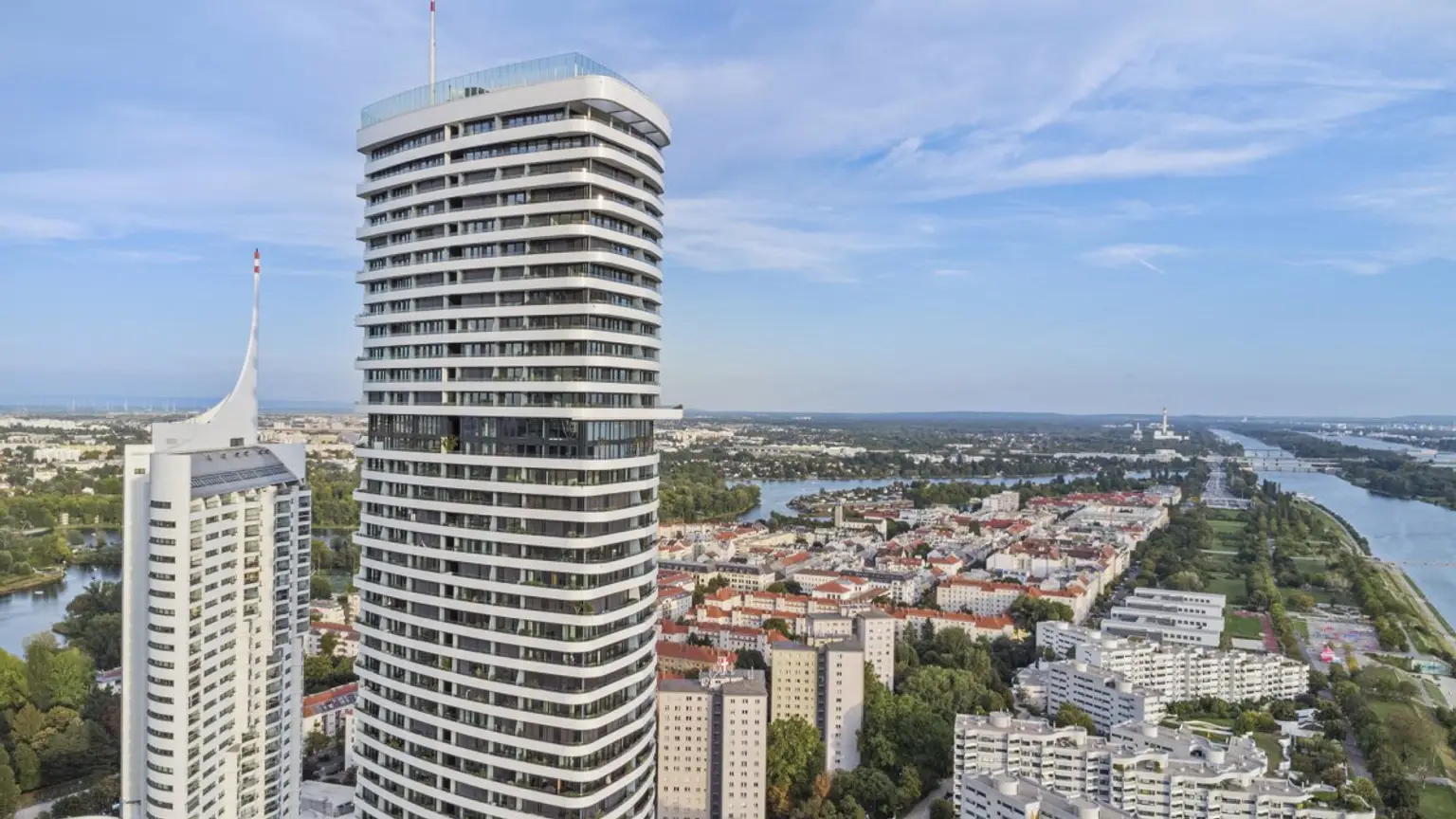 Danube Flat (3) | ++ SKYLINE DREAM on the 26th Floor ++ LUXURY with PANORAMIC VIEW | Prima Service Immobilien