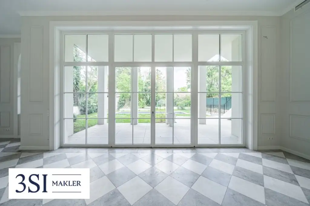 Luxus, Privatsphäre und modernste Eleganz vereint - Architektonisches Juwel in exklusiver Grünruhelage des 19. Bezirks