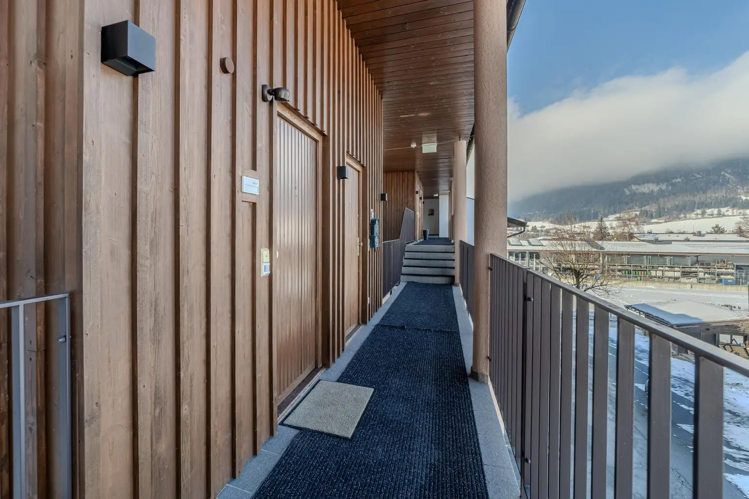 Zugang zur Maisonettewohnung