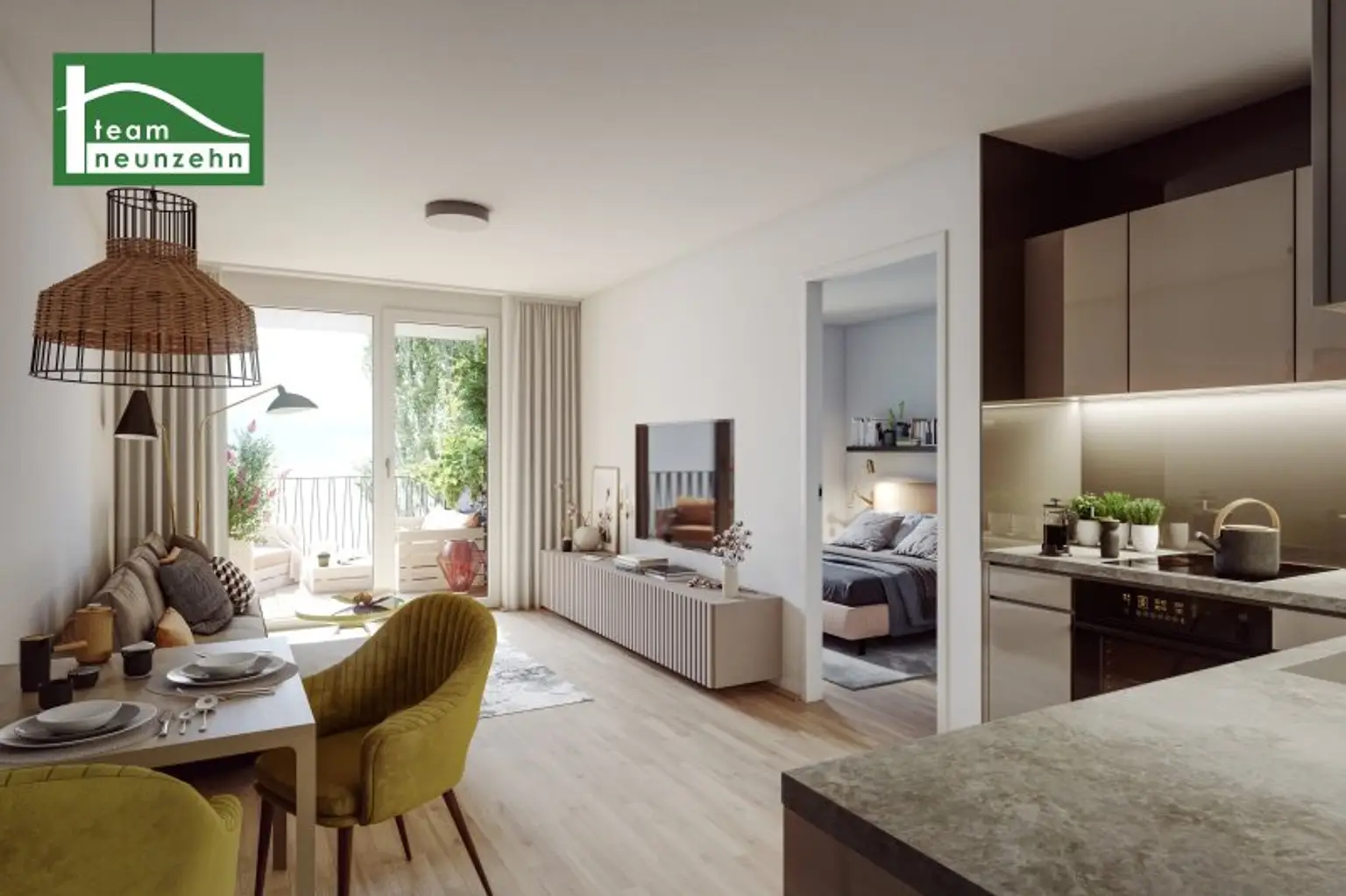 Ihr neues Zuhause in Top-Lage - Moderne 2-Zimmer Wohnung mit Balkon!