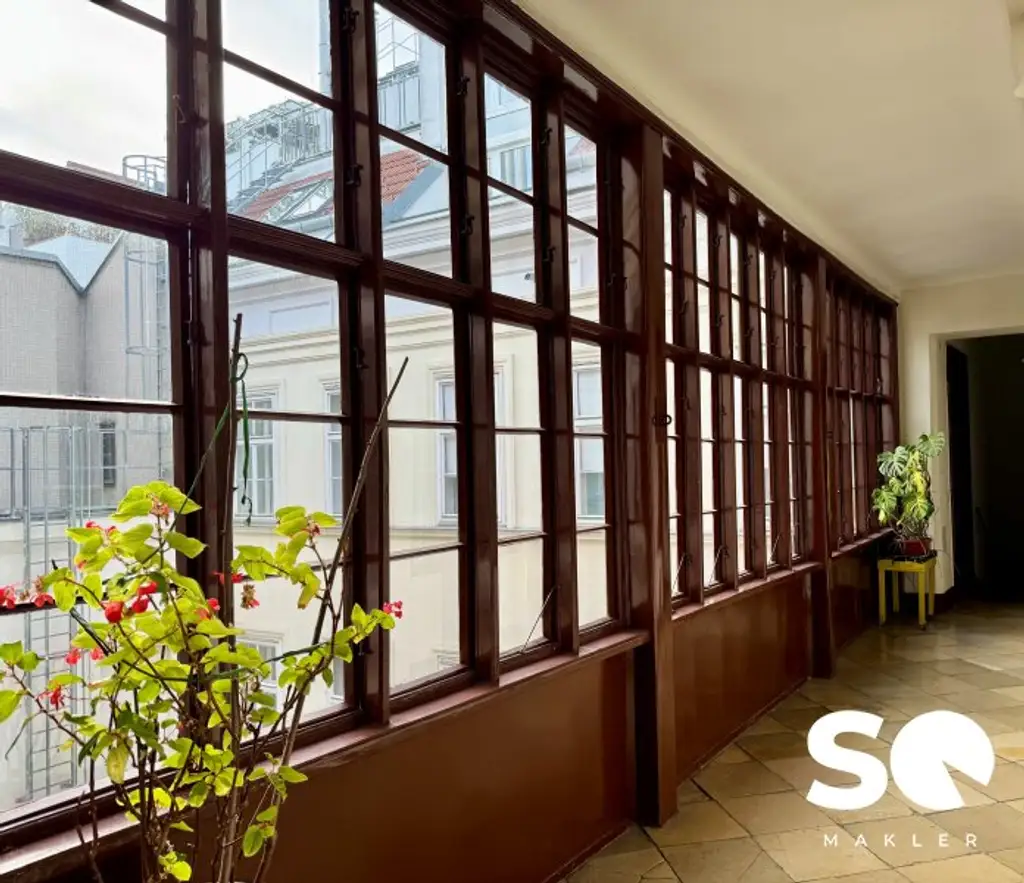 #SQ - ERSTBEZUG: STYLISHE & LUXURIÖSE ALTBAUWOHNUNG AM GETREIDEMARKT!