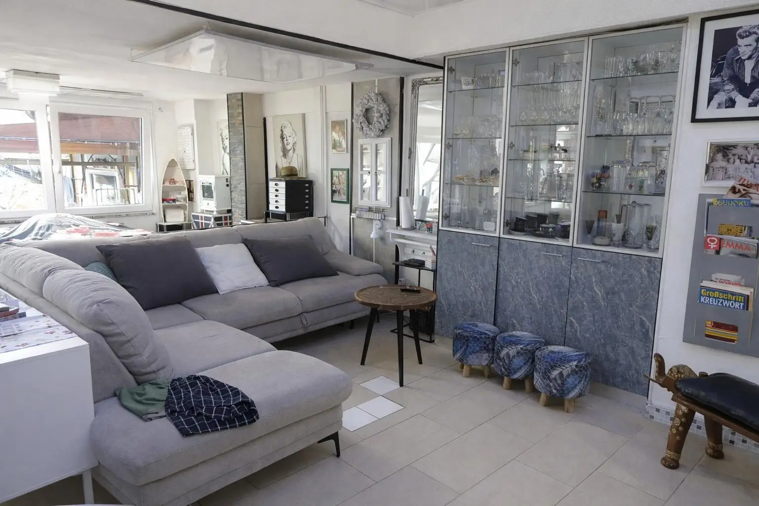 Wohnbereich kleine Wohnung