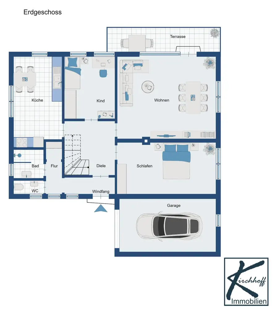 Grundriss Erdgeschoss
