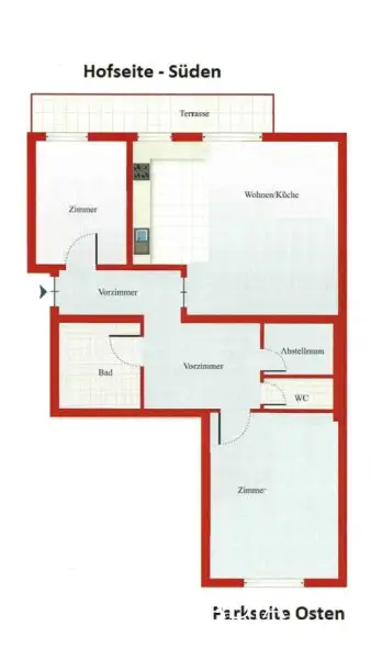 Loggiawohnung am Loquaipark I Besichtigungstermin am Freitag, 31.10 von 16:30 - 18:00 Uhr