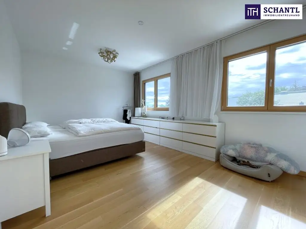 Familienfreundliches Wohnen mit Stil: Sonniges Haus mit Keller, großem Garten, Carport und exklusiver Ausstattung im begehrten Perchtoldsdorf!