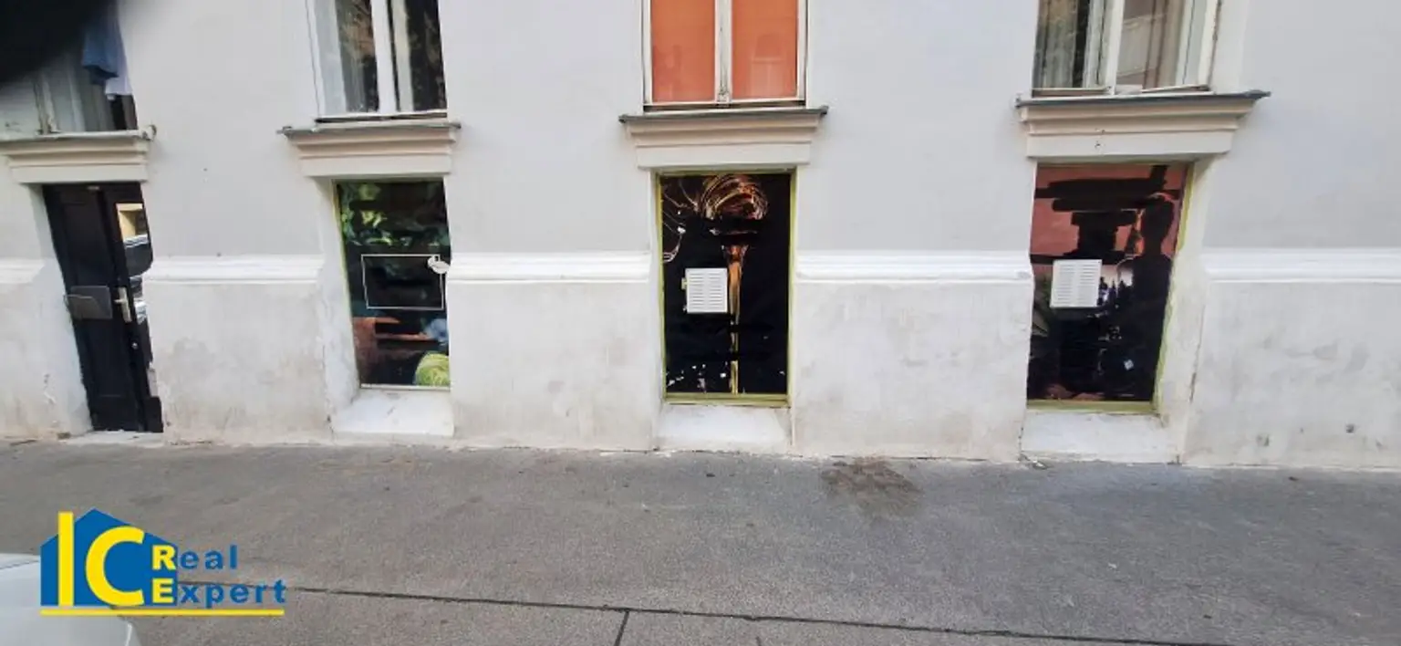 Außenansicht des Souterrainlokals