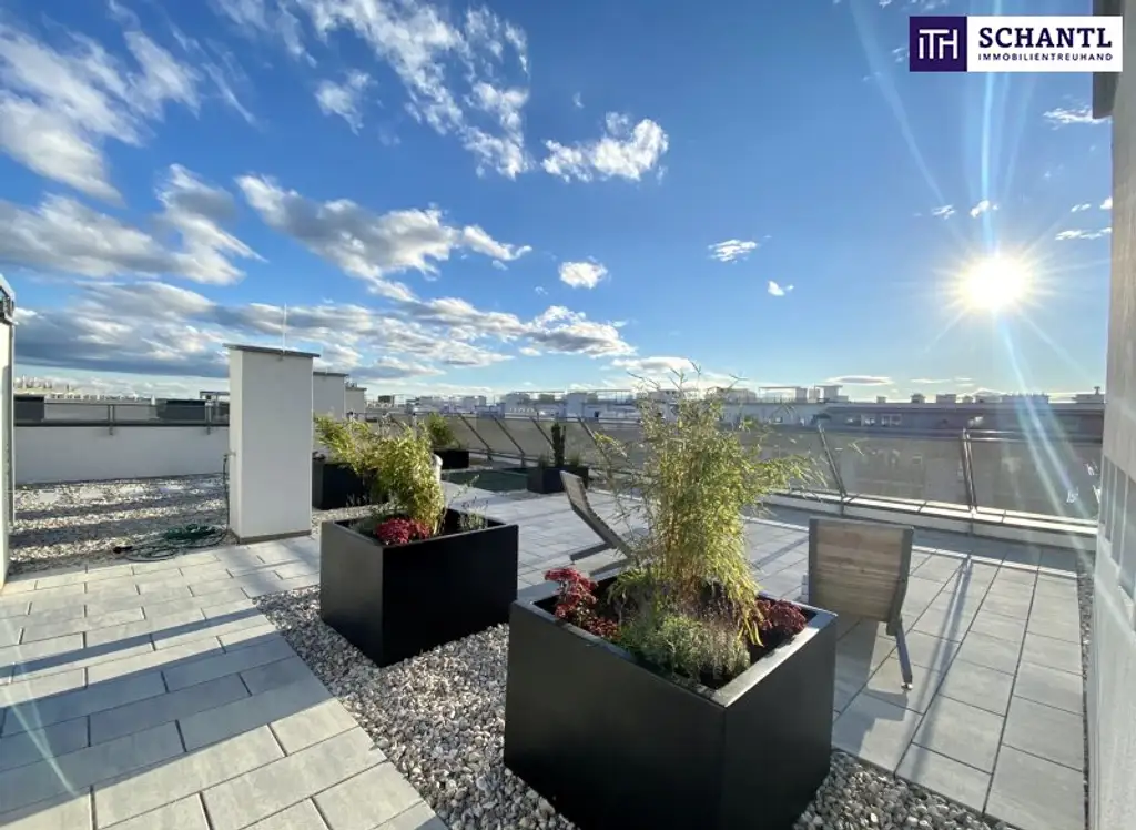 "DER MARKHOF" - Perfekt geplante Familienwohnung mit vier Zimmer und herrlicher Süd-Loggia!