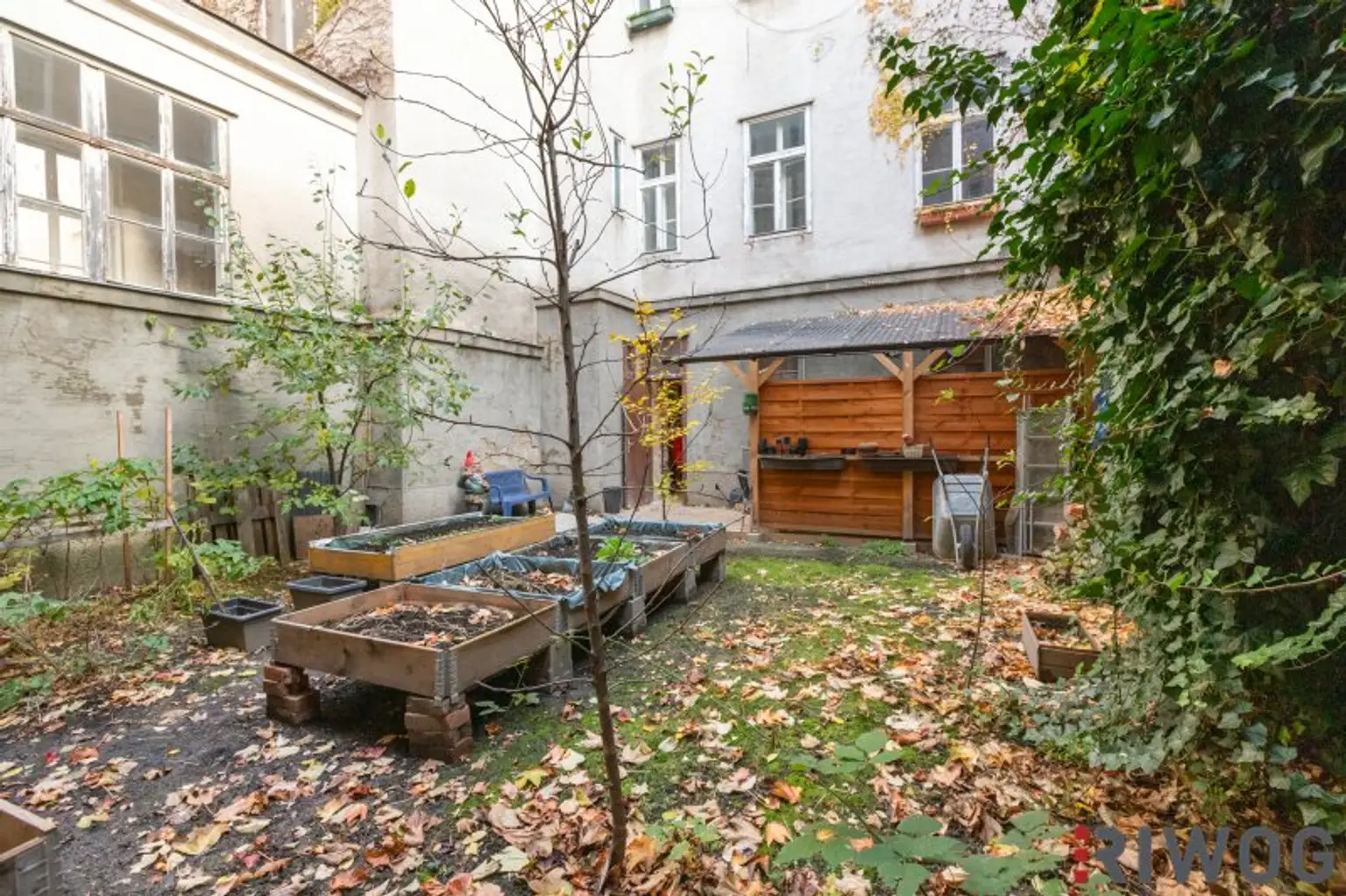 WERKSTATT/LAGER NÄHE 1. BEZIRK, DONAUKANAL UND AUGARTEN | Hof-/Gartennutzung | Wasser, Strom & WC | Rembrandtstraße