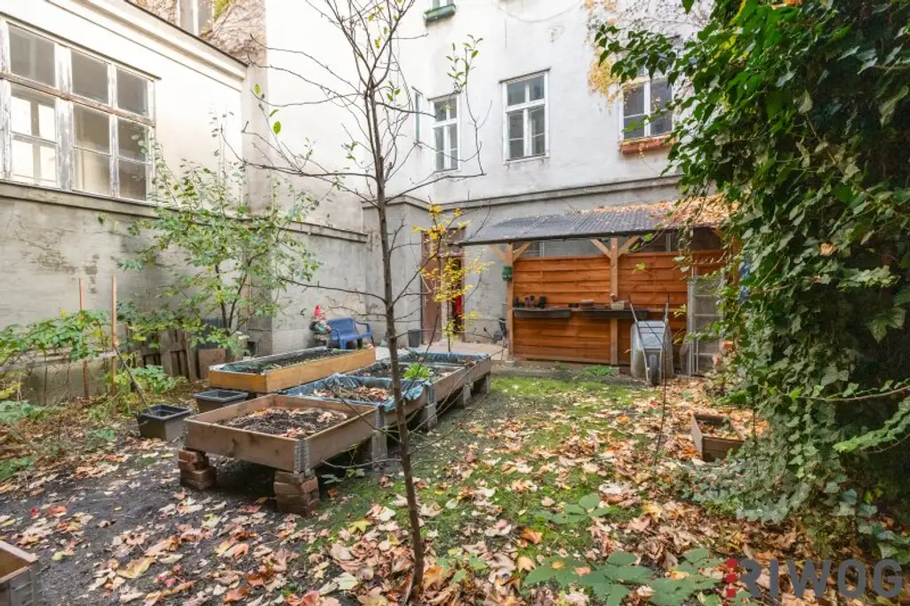 WERKSTATT/LAGER NÄHE 1. BEZIRK, DONAUKANAL UND AUGARTEN | Hof-/Gartennutzung | Wasser, Strom & WC | Rembrandtstraße