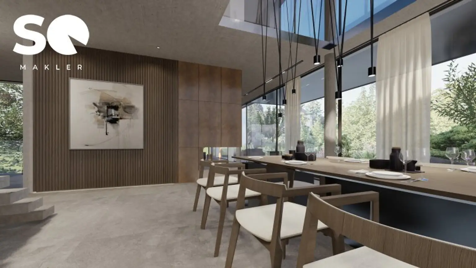 #SQ - EXKLUSIVE BAUBEWILLIGTE MODERNE VILLA AM KAHLENBERG