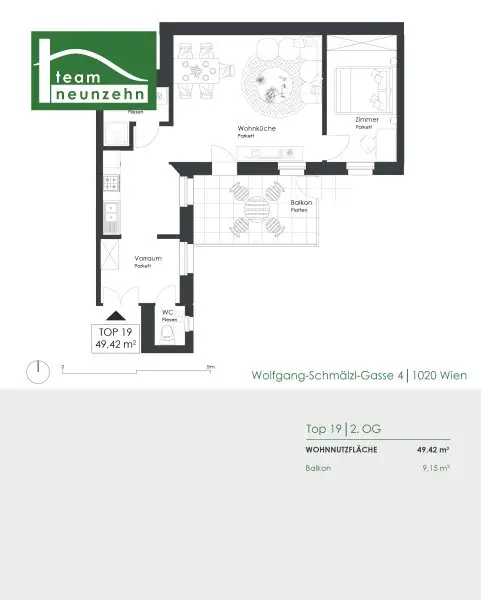 Wohnen in begehrter Lage im schönen Altbau - Stuwerviertel - Nähe Vorgartenmarkt! - JETZT ZUSCHLAGEN