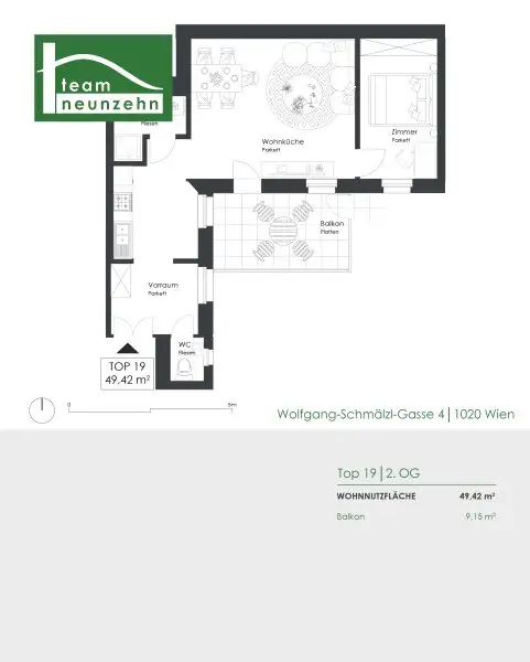 Wohnen in begehrter Lage im schönen Altbau - Stuwerviertel - Nähe Vorgartenmarkt! - JETZT ZUSCHLAGEN