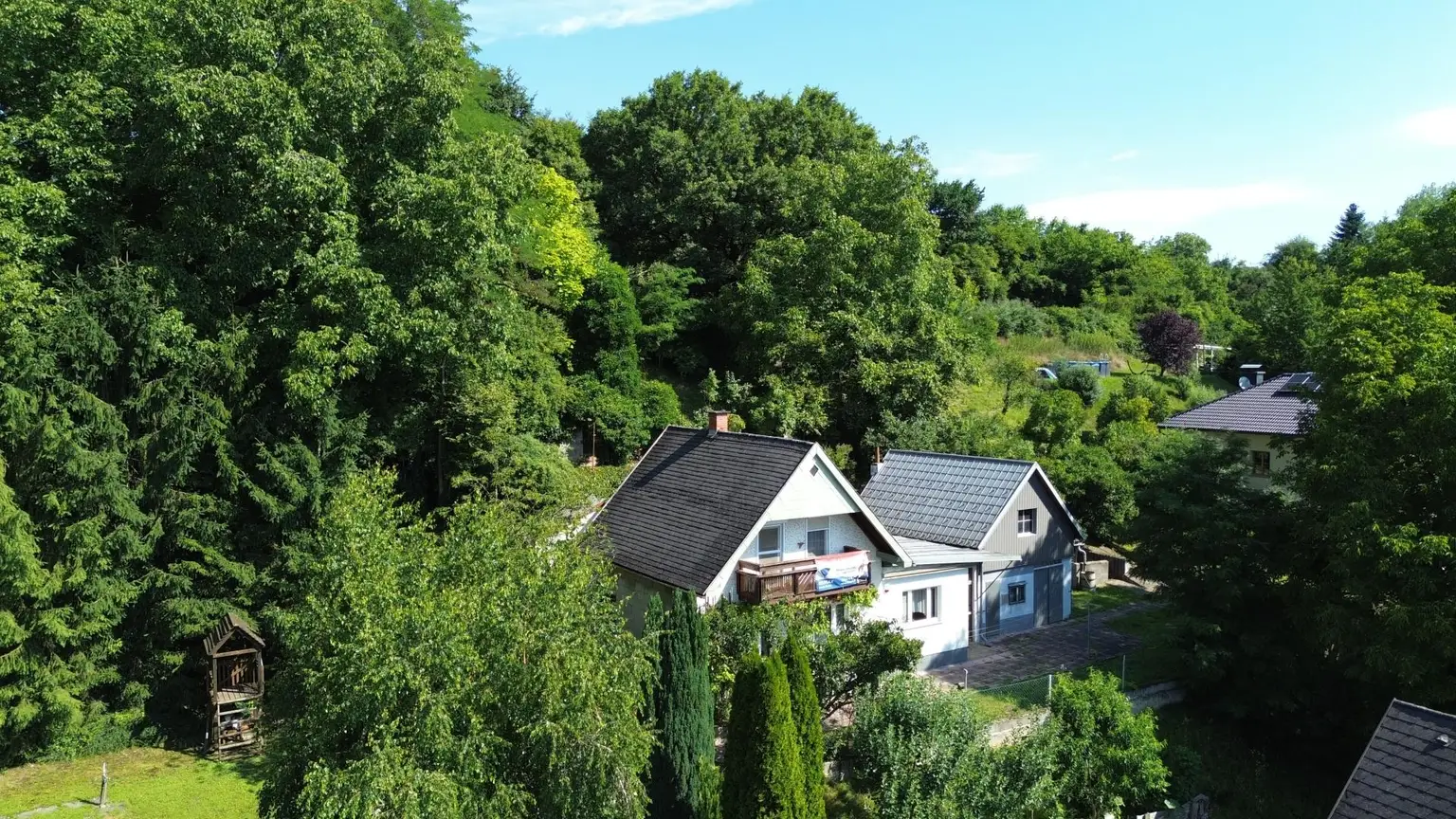 Wohnhaus mit Ötscherblick in erhöhter Siedlungslage