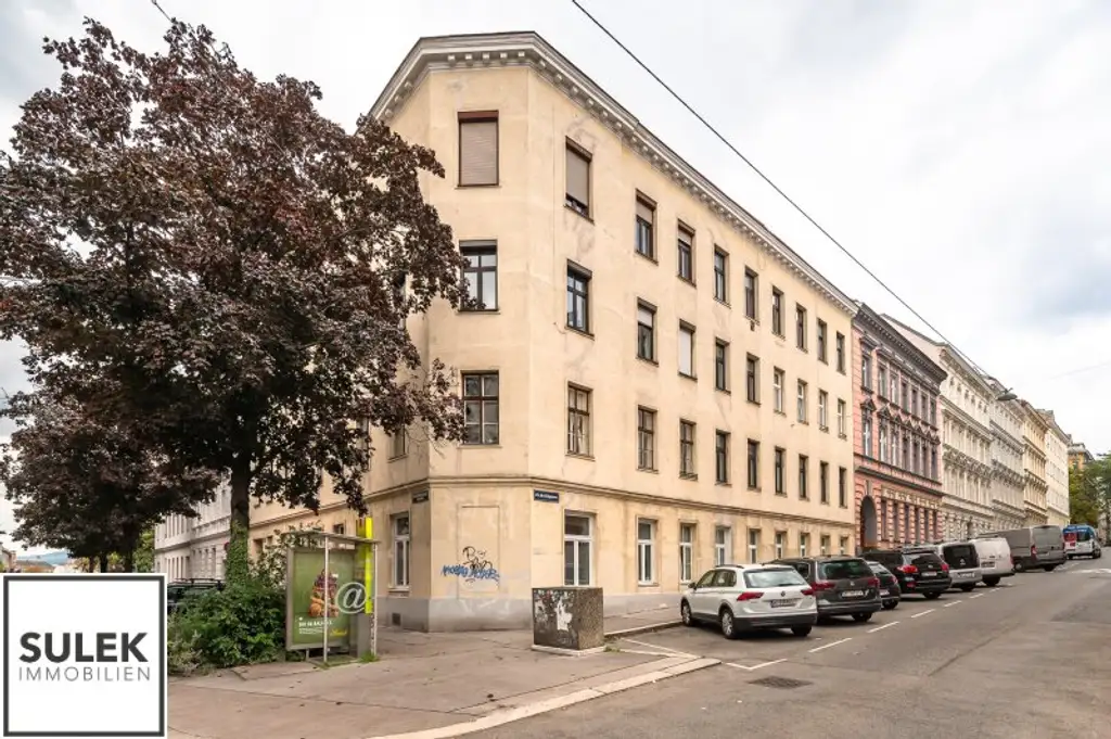 Ab sofort beziehbar: teilmöblierte Altbau-Erdgeschosswohnung nahe U3 Johnstraße