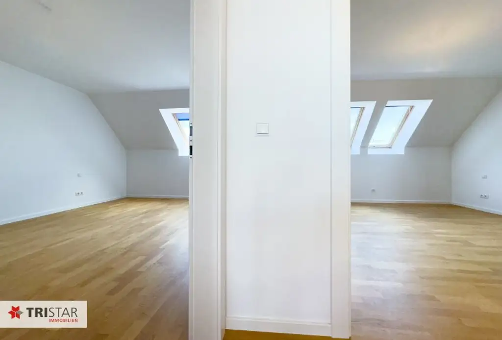 Nähe AKH · Dachgeschosswohnung · zwei Etagen · drei Außenflächen · Küchenanschlüsse auf beiden Ebenen · verführerischer Preis!!