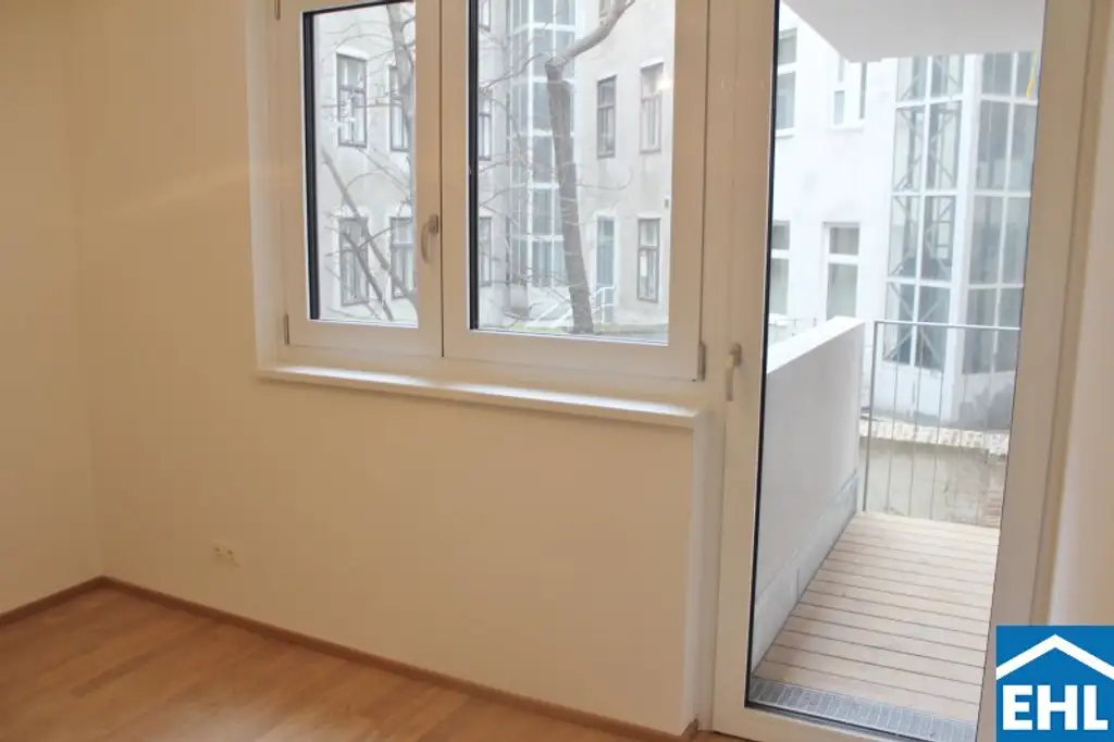 3-Zimmer-Wohnung mit Balkon am Donaukanal