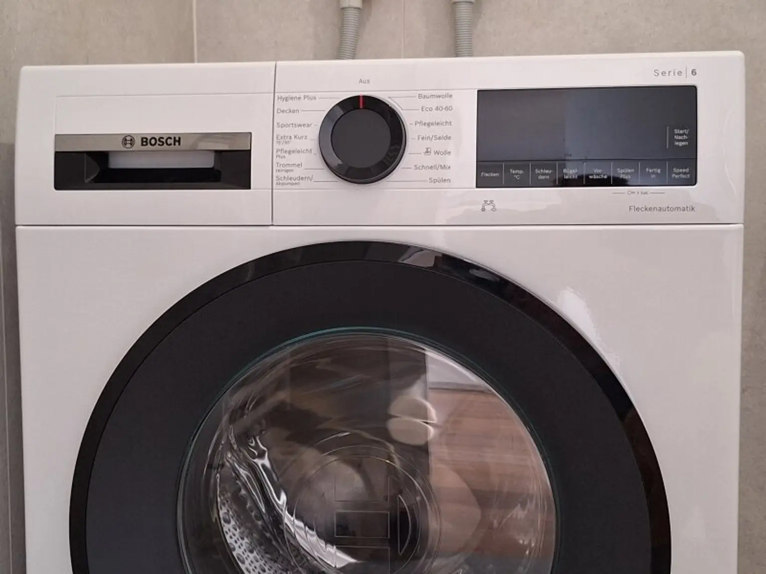 Waschmaschine - Warmwasseranschluss