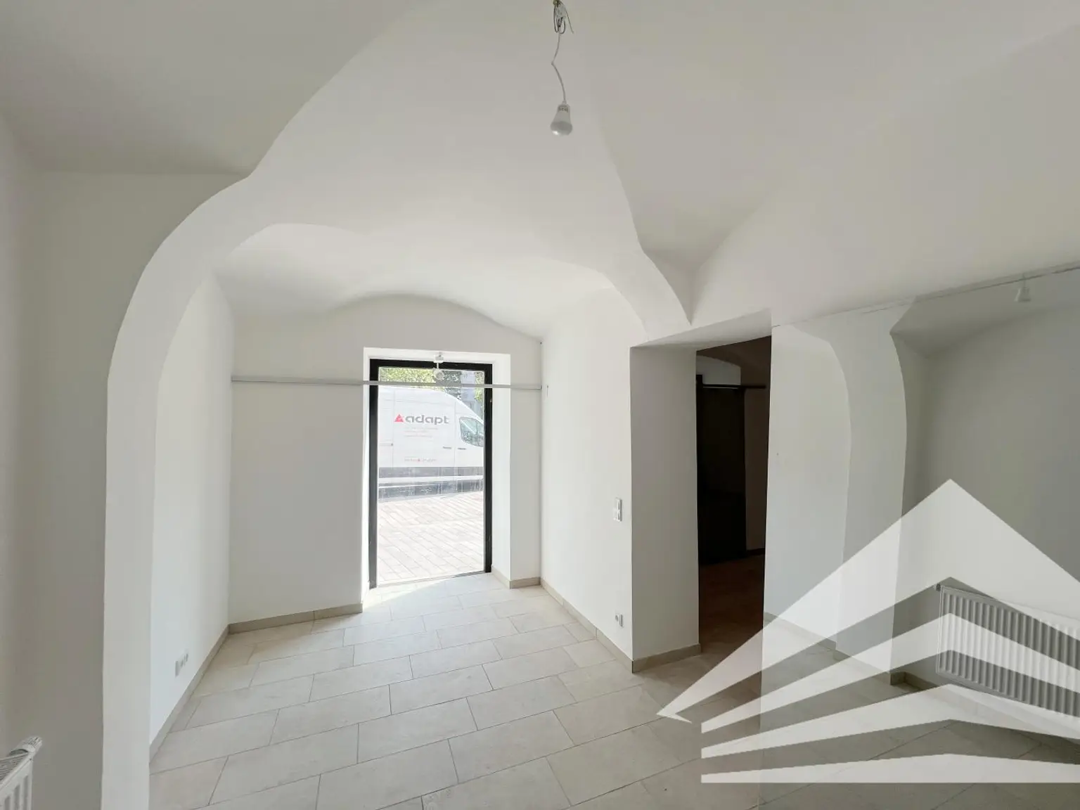 Innenansicht Sanierungsfortschritt