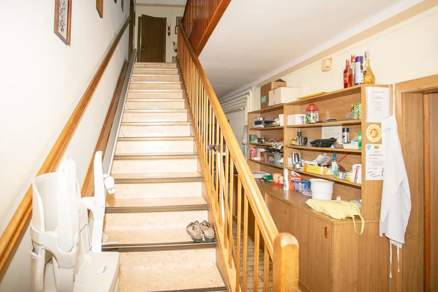 Treppe in den 1
